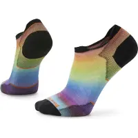 Smartwool Chaussettes courtes Run Zero Cushion Pride Rainbow Print Multicolores EU 34-37 Homme Multicolores EU 34-37
