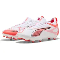 Puma ULTRA 5 MATCH FG/AG Jr White-Black-Glowing Red 38