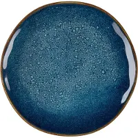Medard de Noblat MÃdard de Noblat - Vertigo Denim - Dinerbord 27 cm - 6 delig (M11404CCB11AP), Assiettes, Bleu, Marron