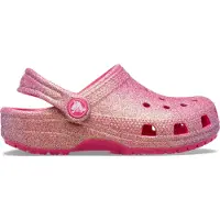 Crocs Classic Iridescent Glitter T Clogs Rose EU 20-21 Enfants