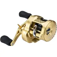 Shimano Calcutta Conquest 201 A, main gauche, moulinet de pêche baitcast, frein étoile, CTCNQ201A