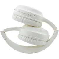 CoolBox Casque d'écoute Bluetooth COO-AUB-40WH Blanc