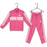 Adidas Survêtement 'Seasonal Essentials Tiberio' rose clair / blanc