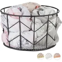 Relaxdays Corbeille fil (22 cm, 1x)
