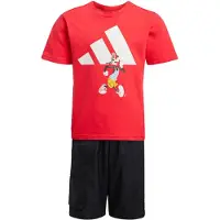 Adidas X Disney Mickey Mouse Tee Set Rouge 24 Months-3 Years Enfants