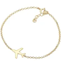 Elli Bracelet 'Flugzeug' or