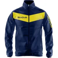 Givova Veste de pluie "Rain Scudo" bleu marine / jaune