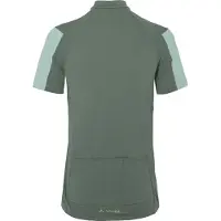 Vaude Bike Matera Half Zip Short Sleeve Jersey Vert 36 Femme