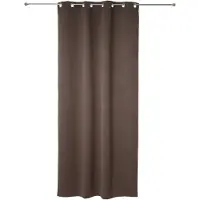Atmosphera Lot de 2 rideaux occultants taupe - 135 x 240 cm