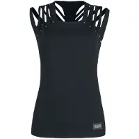 Vixxsin Top de - Haut Yanet - S - XL - pour Femme - noir - Taille M