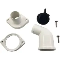 Jabsco Toilet Non Return Valve Set Argenté