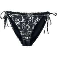 Rock Rebel by EMP Bas de bikini de - Mix And Match - M - XL - pour Femme - noir - Taille XL