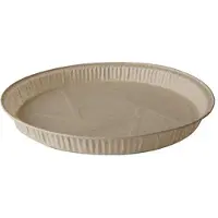 Papstar Moule à pâtisserie "pure", rond, 600 ml, marron en papier parchemin avec couche de silicone, Moule à gâteau, Marron