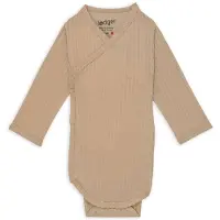 Lodger Body Lodger à Manches Longues Seersucker Beige-Taille 68