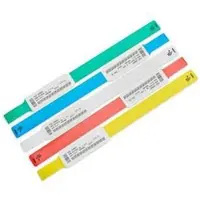 Zebra Z-Band UltraSoft, bracelet hospitalier, blanc, monochrome, autocollant, 15,2 cm (6")