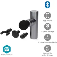 Nedis Smartlife SmartLife Sportmassagepistolet Alimenté par batterie N/A Rechargeable