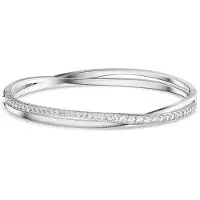 Swarovski Bracelet 'Hyperbola' argent / transparent