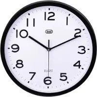 Trevi OM 3302 S Montre à quartz ronde noire, blanche