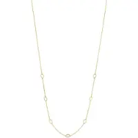 Jackie Gold Cha?ne Long Ovals en or jaune 14?carats