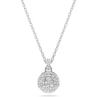 Swarovski Pendentif Meteora, Blanc, Métal Rhodié