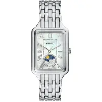 Fossil Montre à affichage analogique 'Raquel' argent / blanc cassé