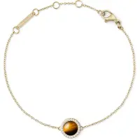 Daniel Wellington Bracelet - Daniel Wellington - Dw00401427 - Plaqué Or - ?il De Tigre - Cristaux Scintillants