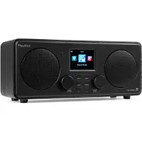 Audizio Radio Internet (DAB+ DAB, FM, Radio Internet, Bluetooth, WiFi), Radio, Noir