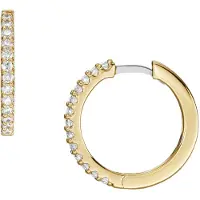 Fossil Boucles d'oreilles or / argent