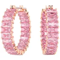 Swarovski Boucles d'oreilles 'Matrix' or / rosé