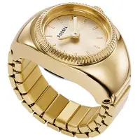 Fossil Bague or / noir
