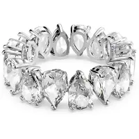 Swarovski Bague argent / transparent