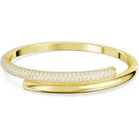Swarovski Dextera Bracelet-jonc blanc or, (16.10 cm, Métal )