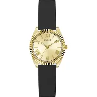 GUESS Montre à affichage analogique 'Dress' or / noir