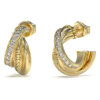 GUESS Boucles d'oreilles en acier inoxydable élégantes pour femmes de Guess JUBE04066JWYGT-U