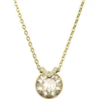 Swarovski Bella V Collier rond en or, (Cristal , 38 cm)