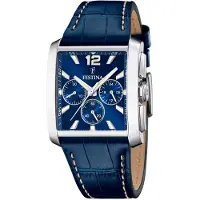 Festina Montre à affichage analogique bleu