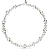 GUESS Jumn04068 Edgy Styles Necklace Argenté Homme