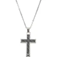 Emporio Armani Chaîne 'EGS1705040' anthracite / argent