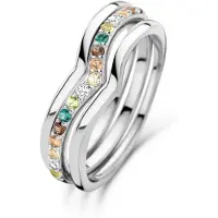 Parte di Me Bague mélange de couleurs / argent