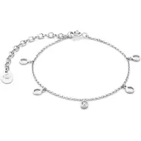 Violet Hamden Bracelet argent / transparent