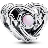 Pandora Charm Mum & Coeur Ajouré