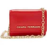 CHIARA FERRAGNI Sac à bandoulière or / rouge feu