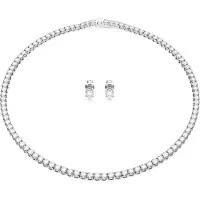 Swarovski Parure de bijoux argent