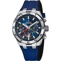 Festina Montre à affichage analogique bleu marine