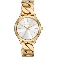 Michael Kors Montre à affichage analogique 'SLIM RUNWAY' or
