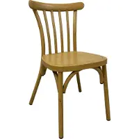 Oviala Chaise de terrasse en aluminium bois - Braga