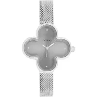 Oozoo Montre argent Métal Timepieces Femmes Montre à quartz analogique UOC11526