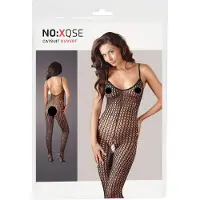 NO:XQSE Combinaison filet ouverte noire - M/L