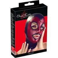 Bad Kitty - masque fellation brillant - rouge (S-L)