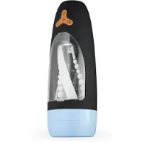 Cruizr CP01 - masturbateur rotatif et aspirant rechargeable - noir bleu